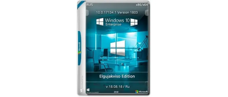 Иконка Windows 10 Enterprise VL (x86 x64) Elgujakviso Edition (v.18.08.18) [Ru]