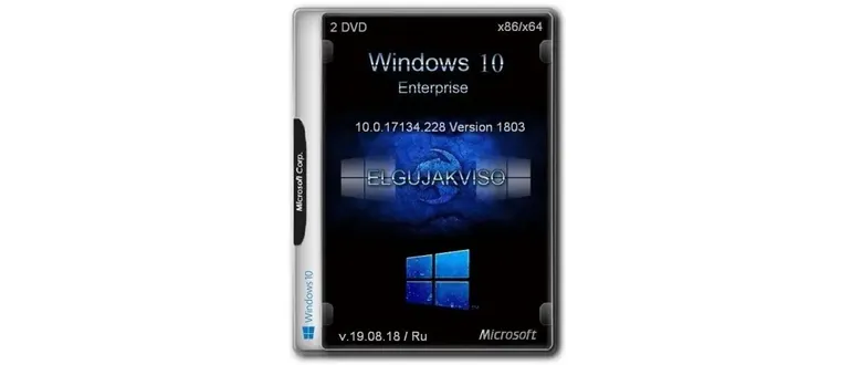 Иконка Windows 10 Enterprise VL (x86 x64) Elgujakviso Edition (v.19.08.18) [Ru]