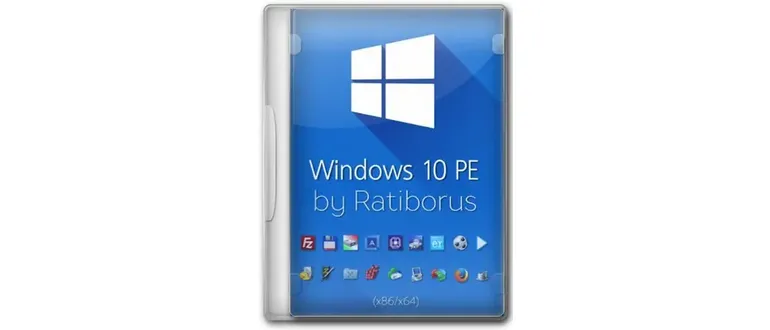 Иконка Windows 10 PE (x86 x64) by Ratiborus v.4.2023 [Ru]