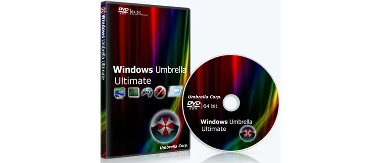 Иконка Windows 10 PRO 22H2 19045.3324 (х64) remaked as Windows 7 Windows Vista by windows umbrella [Ru, En]