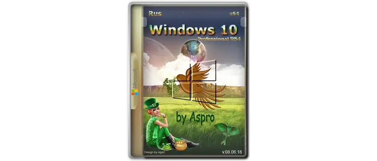 Иконка Windows 10 Pro RS4 x64 RUS v.08.06.18 by Aspro
