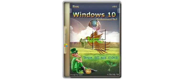 Иконка Windows 10 Pro RS4 x64 RUS v.29.05.18 by Aspro