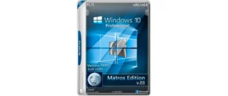 Иконка Windows 10 Professional 1607 14393 Matros Edition 03 x86 x64 (2016) Русский