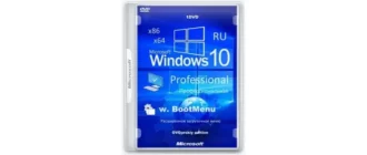 Иконка Windows 10 Professional Ru x86-x64 1511 Orig w.BootMenu by OVGorskiy® 02.2016 (32 64 bit) 1DVD (2016) Русский