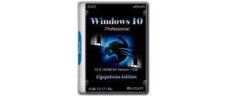 Иконка Windows 10 Professional VL (x86 x64) Elgujakviso Edition v.08.12.17 (2017) Русский