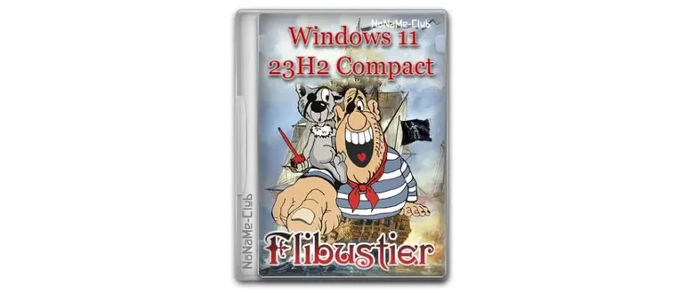 Иконка Windows 11 23H2 Compact (22631.3155) by Flibustier [Ru]