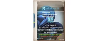 Иконка Windows 11 3in1 x64 24Н2 (build 26100.4351) by ivandubskoj 20.06.2025 [Ru]