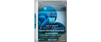 Иконка Windows 11 3in1 x64 24Н2 (build 26100.4652) by ivandubskoj 09.07.2025 [Ru]