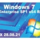 Иконка Windows 7 Enterprise SP1 x64 RU [GX 28.08.21] by geepnozeex [Ru]