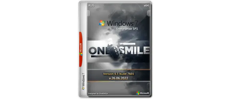 Иконка Windows 7 Enterprise SP1 x64 Rus by OneSmiLe [26.06.2022]
