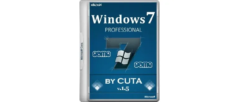 Иконка Windows 7 PROFESSIONAL Rus x86 & x64 Game OS 1.5 (2016) Русский