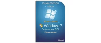 Иконка Windows 7 Professional SP1 IDimm Edition х86 x64 v.23.16 (2016) Русский