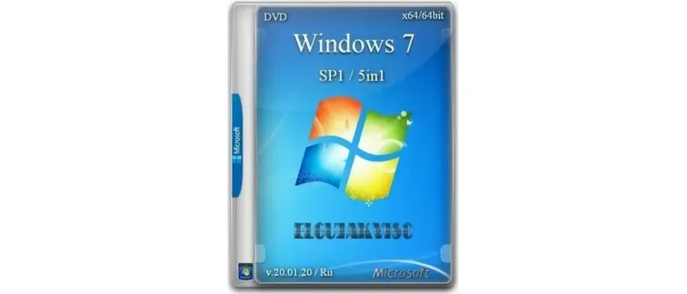 Иконка Windows 7 SP1 5in1 x64 Elgujakviso Edition v.20.01.20 (2020) Русский
