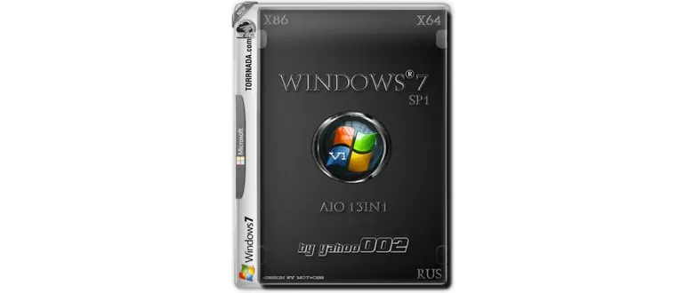 Иконка Windows 7 SP1 AIO [13in1] v1 by yahoo002 x86 x64 v.26.05.17 (2017) Русский