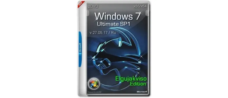 Иконка Windows 7 Ultimate SP1 x86 x64 Elgujakviso Edition v.27.05.17 (2017) Русский