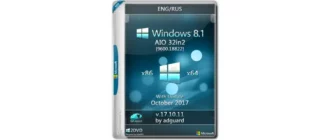 Иконка Windows 8.1 with Update x86 x64 AIO [32in2] adguard (2017) Русский