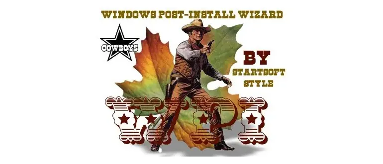 Иконка Windows Post-Install Wizard (WPI) by StartSoft Cowboy Style Retro 04-2020 [Ru]