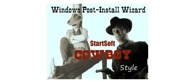 Иконка Windows Post-Install Wizard by StartSoft Cowboy Style Full 06-2020 [Ru En]