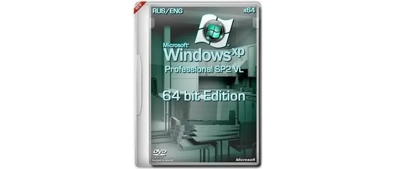 Иконка Windows XP Professional x64 Edition SP2 VL RU 2017 (2017) Русский