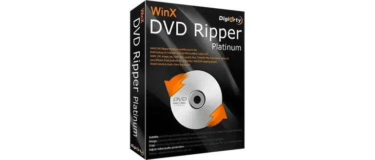Иконка WinX DVD Ripper Platinum 8.22.3 RePack (& Portable) by elchupacabra [Multi Ru]