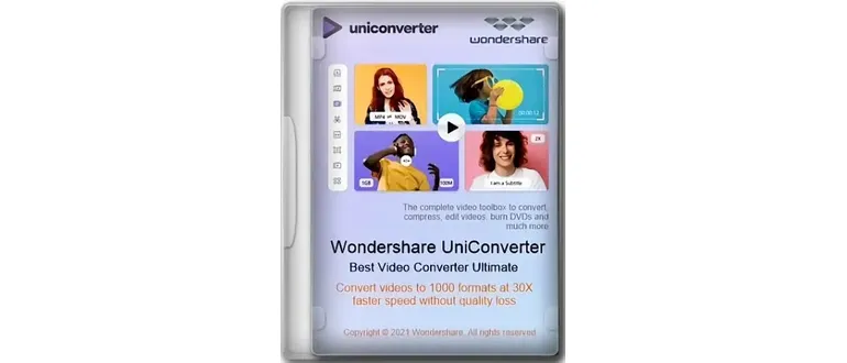 Иконка Wondershare UniConverter 14.1.11.147 (х64) Repack by elchupacabra [Multi Ru]