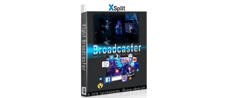 Иконка XSplit Broadcaster 3.4.1806.2229 (2018) РС