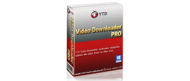 Иконка YTD Video Downloader PRO 5.9.8.2 RePack (& Portable) by TryRooM [2018, MULTILANG +RUS]