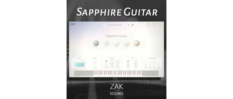 Иконка ZAK Sound - Sapphire Guitar 1.0 VSTi 3 (x64) [En]