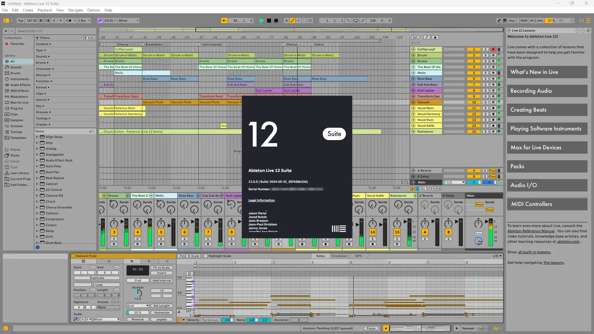 Пользовательсткй интерфейс Ableton - Live 12 Suite 12.0.5 (x64) [Multi]