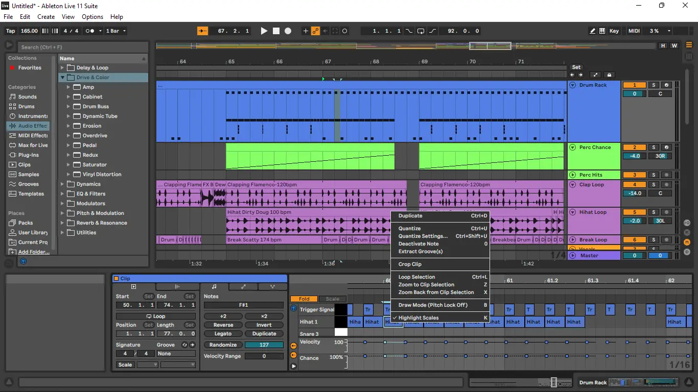 Пользовательсткй интерфейс Ableton - Live Suite 11.2.6 (x64) [Multi]