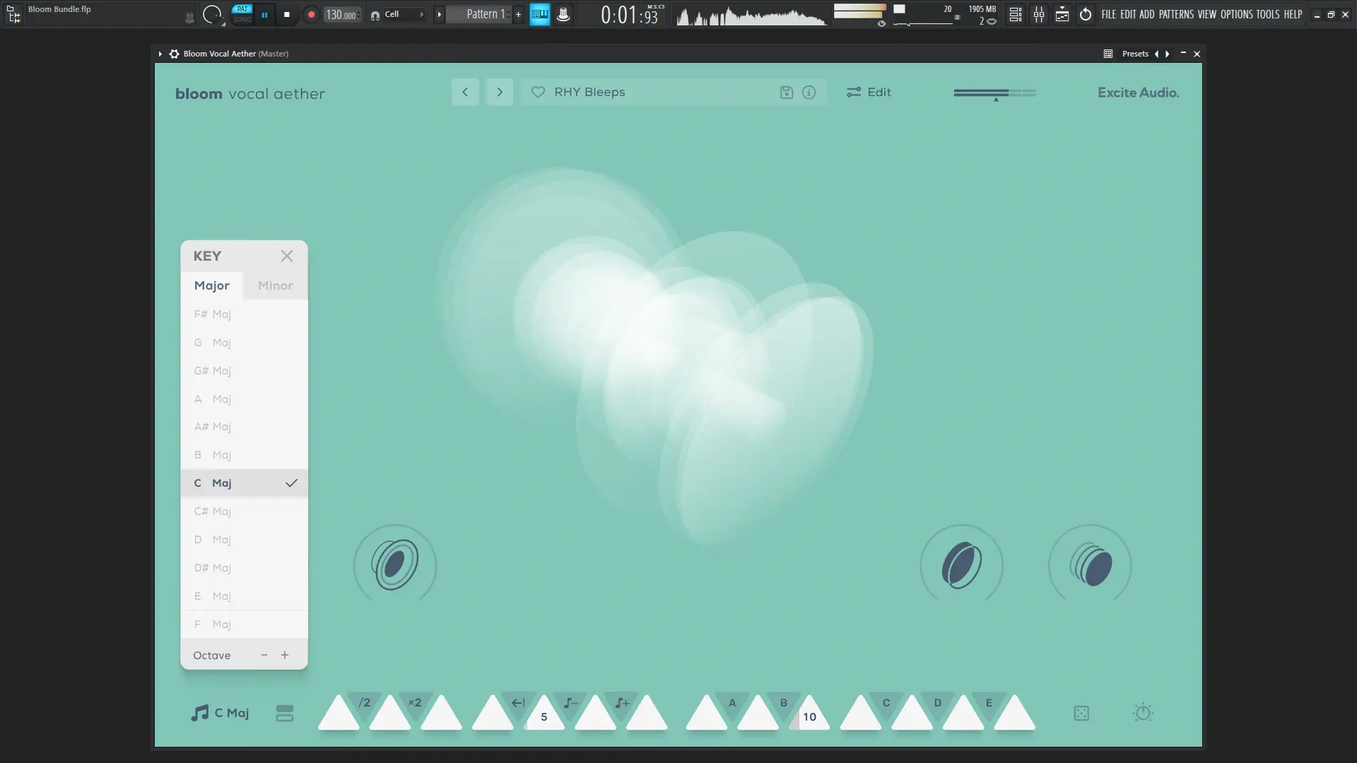 Пользовательсткй интерфейс Excite Audio - Bloom Bundle 1.1.0 STANTALONE, VSTi, VSTi 3, AAX (x64) [En]
