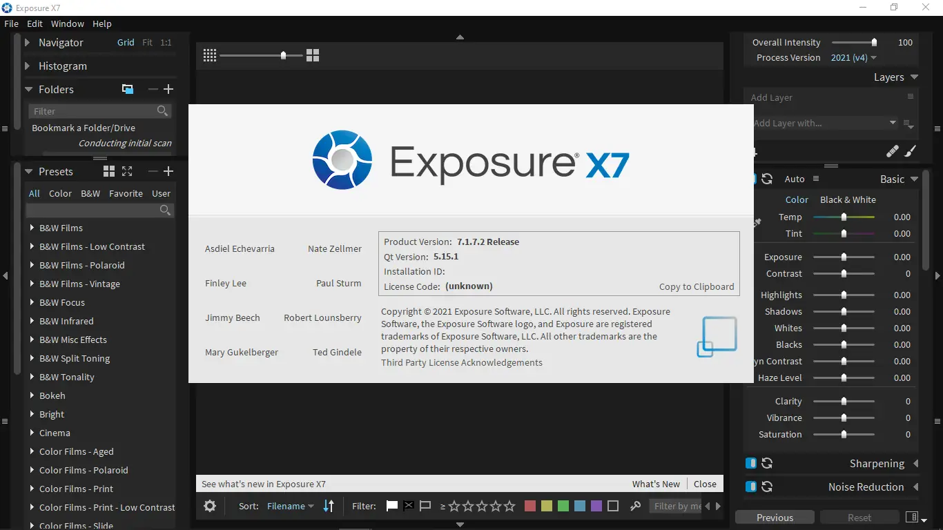 Пользовательсткй интерфейс Exposure X7 7.1.7.2 (x64) [Multi]