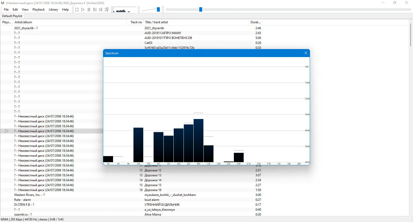 Пользовательсткй интерфейс Foobar2000 2.24.5 include Portable [En]