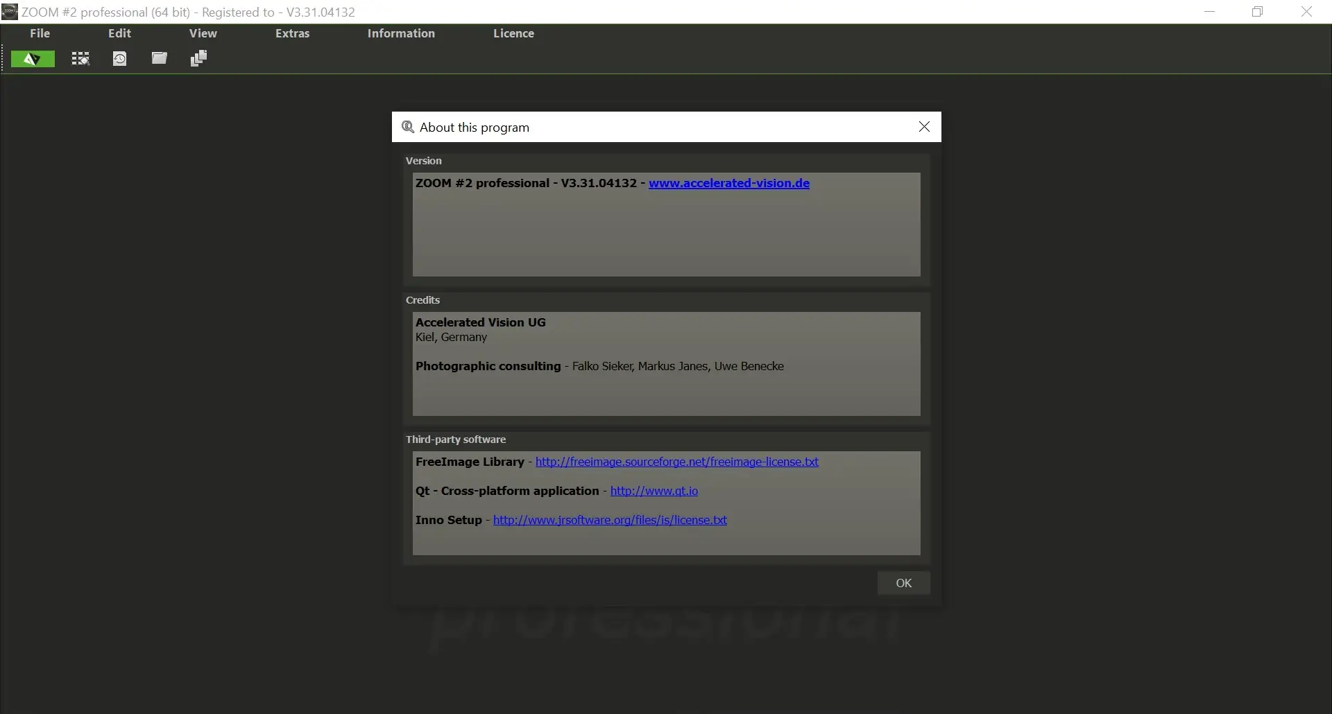 Пользовательсткй интерфейс Franzis ZOOM #3 Pro 3.31.04132 Portable by Spirit Summer [Multi]