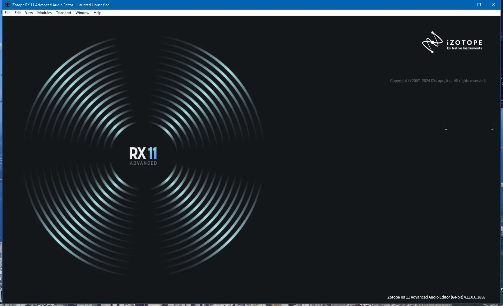 Пользовательсткй интерфейс iZotope RX 11 Audio Editor Advanced 11.0.0.3858 (x64) Portable by 7997 [En]