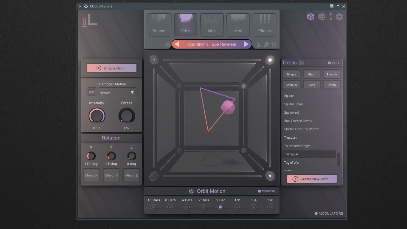 Пользовательсткй интерфейс Lunacy Audio - CUBE 1.1.0 Standalone, VSTi, AAX (x64) + Samples [En]