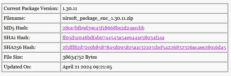 Пользовательсткй интерфейс NirLauncher Package 1.30.11 Portable [Ru En]