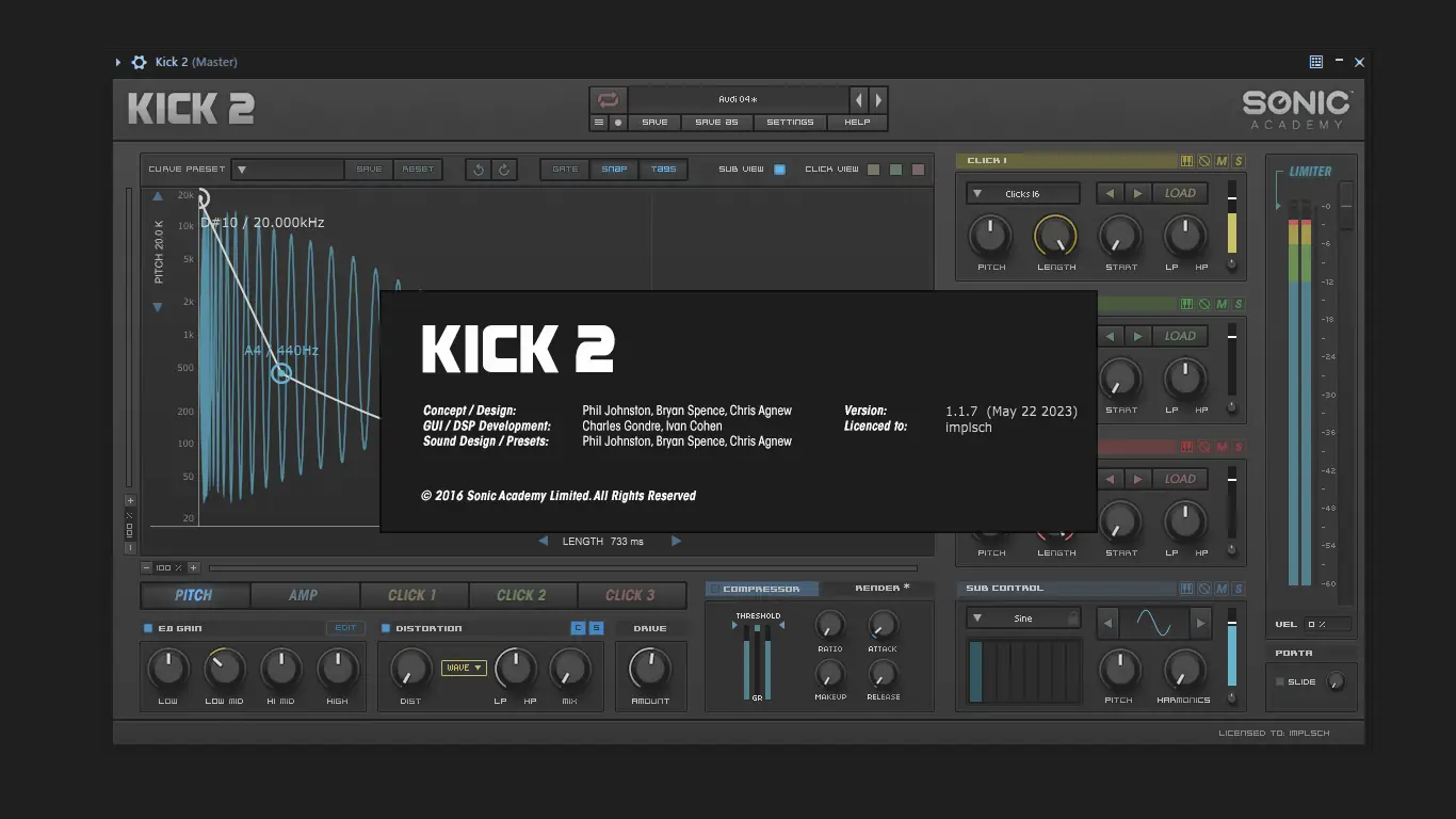 Пользовательсткй интерфейс Sonic Academy Plugins Bundle 2023.12 VST VSTi, VST 3 VSTi 3, AAX (x64) [En]