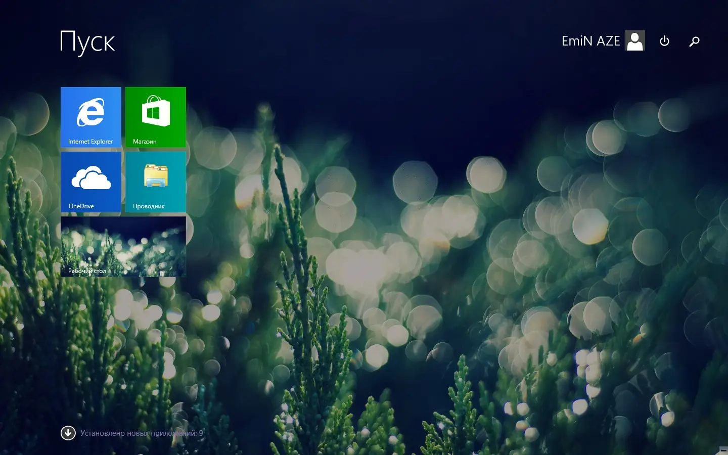 Пользовательсткй интерфейс Windows 8.1 Professional VL Update 3 Full Aero by EmiN (x64) (2015) Русский
