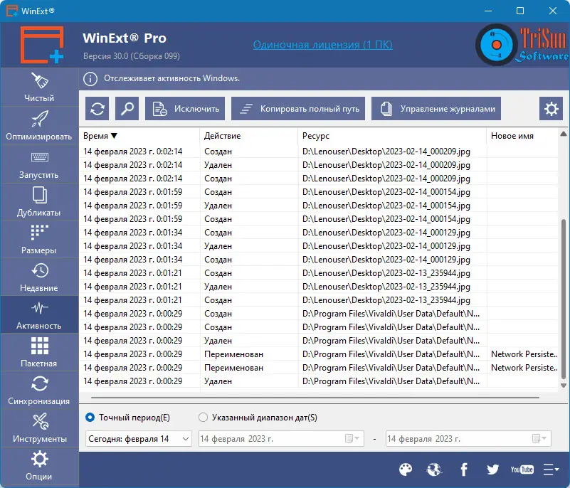 Пользовательсткй интерфейс WinExt Pro 30.0 (ключ COMSS) [Multi Ru]