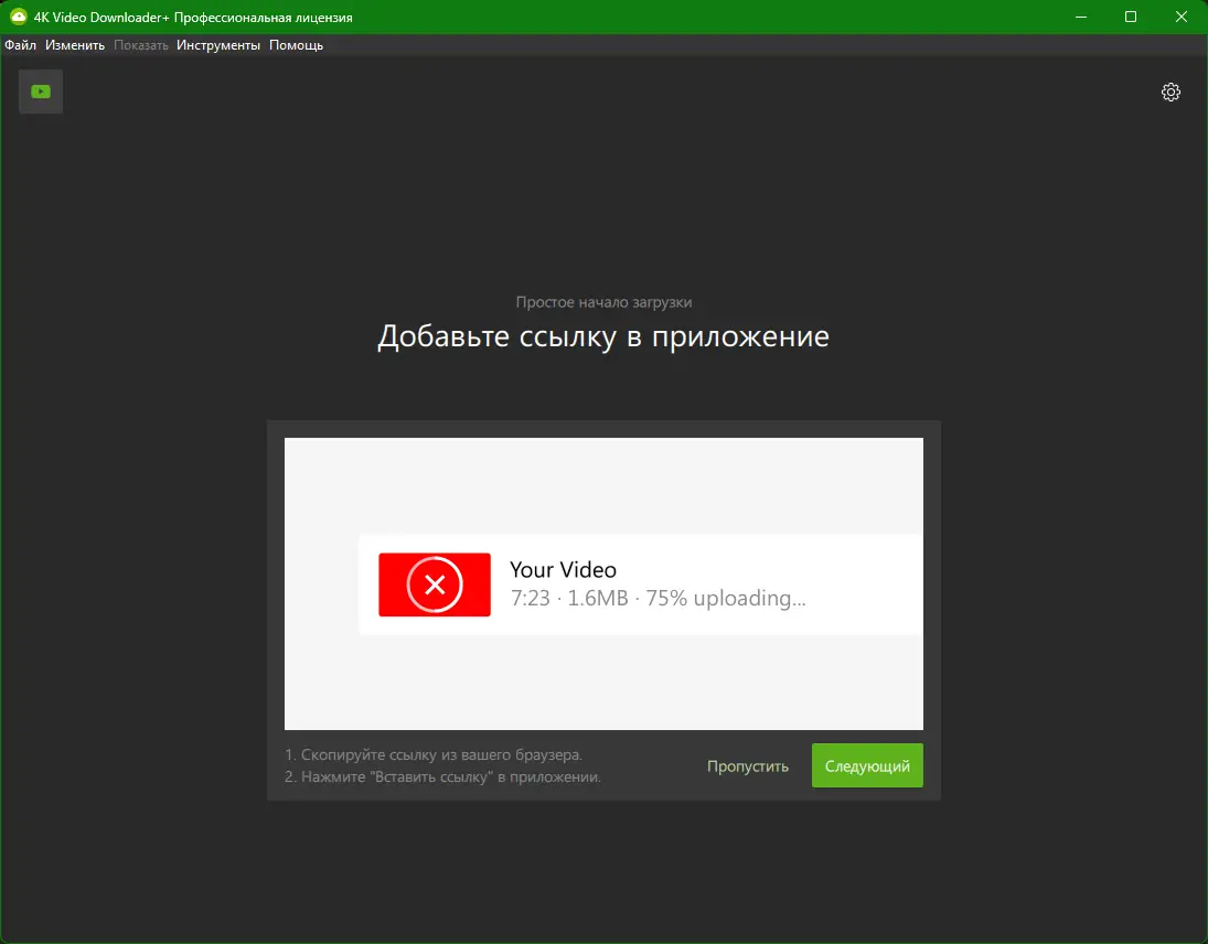 Программный интерфейс 4K Video Downloader+ 25.1.1.0197 RePack (& Portable) by KpoJIuK [Multi Ru]