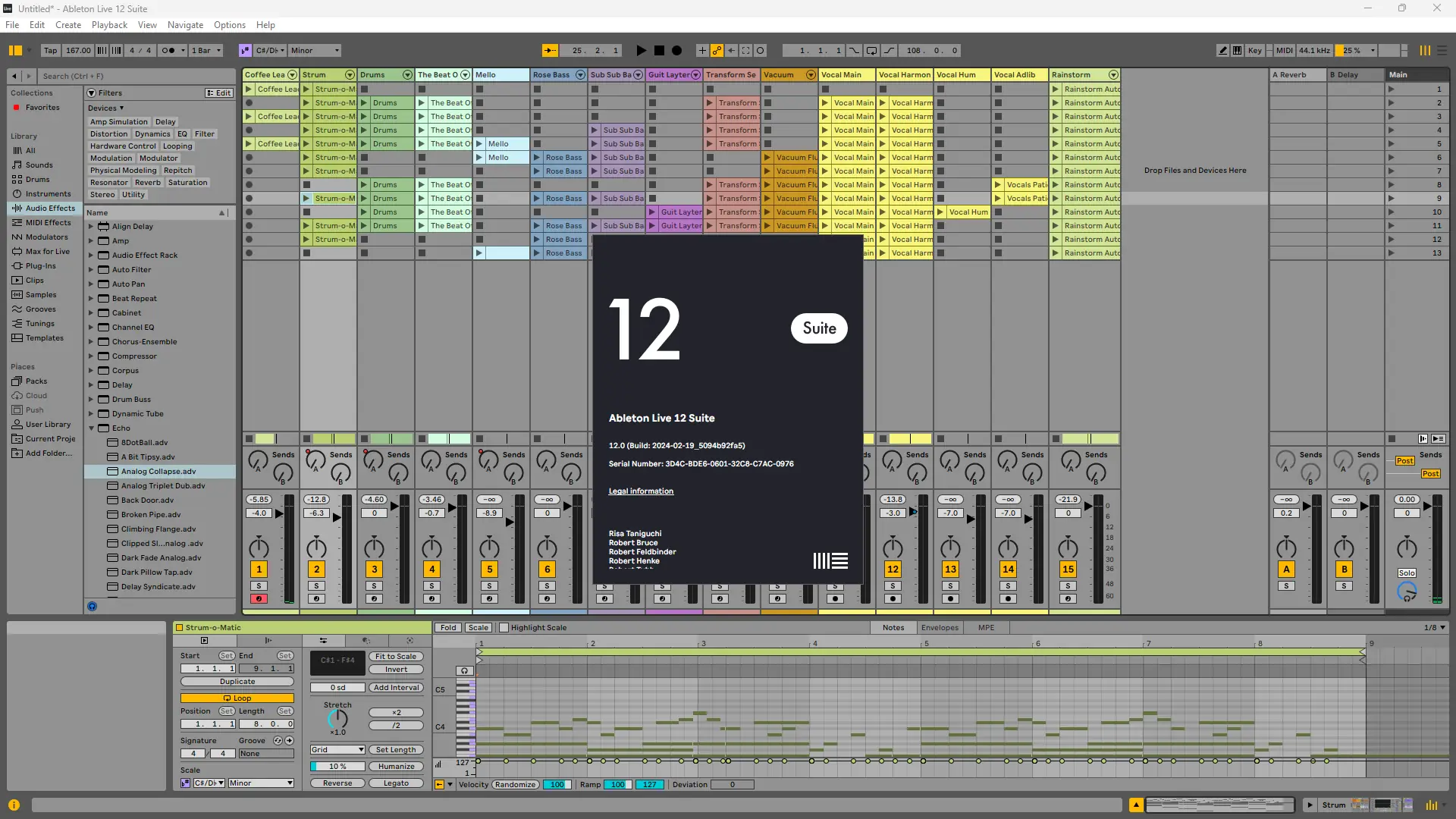 Программный интерфейс Ableton - Live 12 Suite 12.0 (x64) (R2R) [Multi]