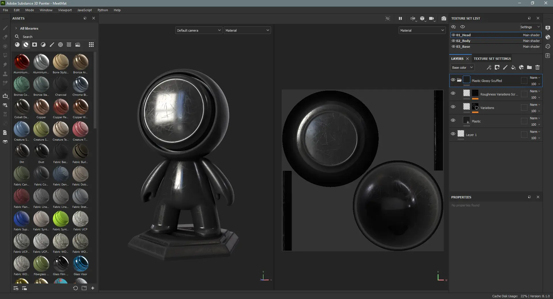 Программный интерфейс Adobe Substance 3D Painter 8.1.0 Build 1699 [Multi]