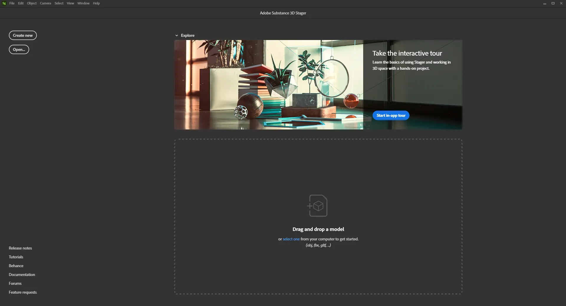 Программный интерфейс Adobe Substance 3D Stager 1.1.2 [Multi]