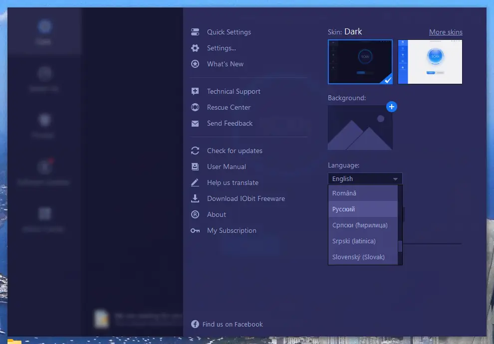Программный интерфейс Advanced SystemCare Pro 16.6.0.259 Portable by FC Portables [Multi Ru]