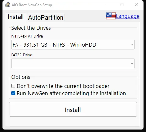 Программный интерфейс AIO Boot NewGen 23.4.20.0 Portable [Multi]