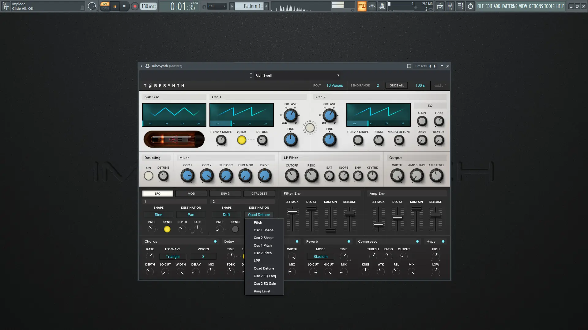 Программный интерфейс AIR Music Technology - TubeSynth 1.0.1 Standalone, VSTi, VSTi3, AAX (x64) RePack by R2R [En]
