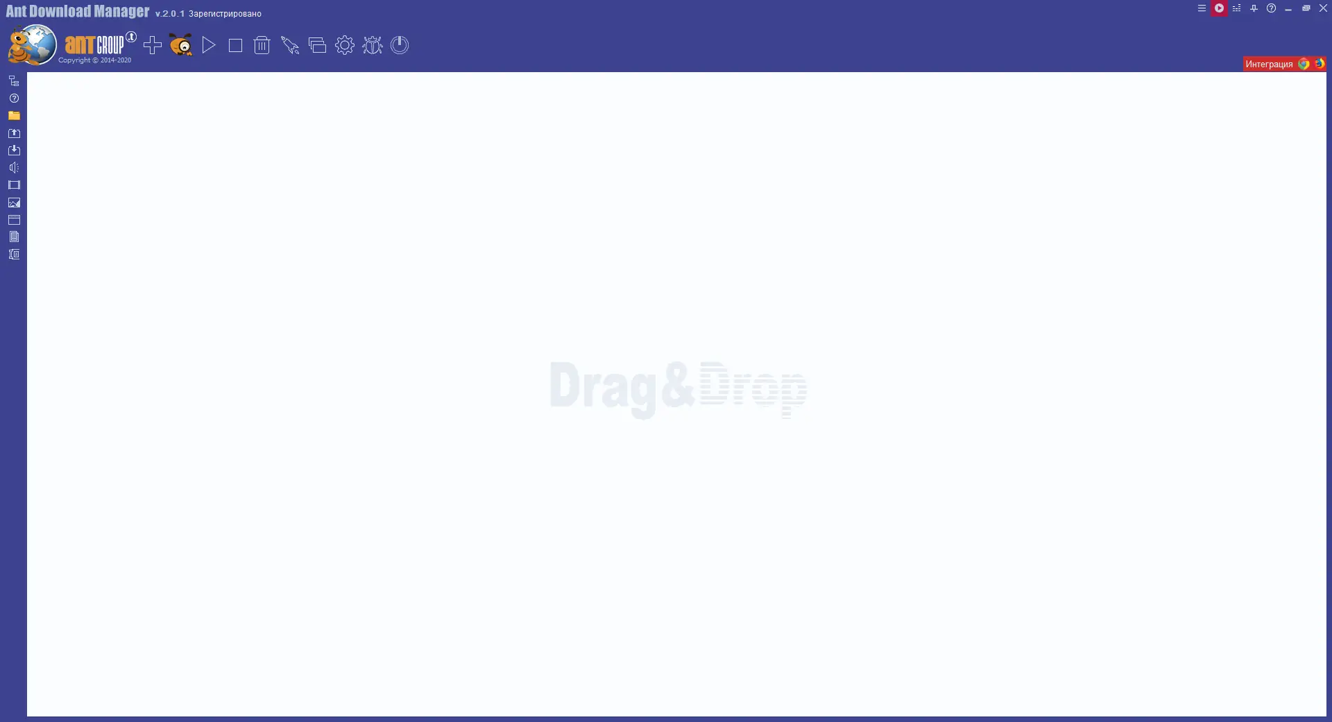 Программный интерфейс Ant Download Manager Pro 2.0.1 Build 75447 (2020) РС RePack by xetrin