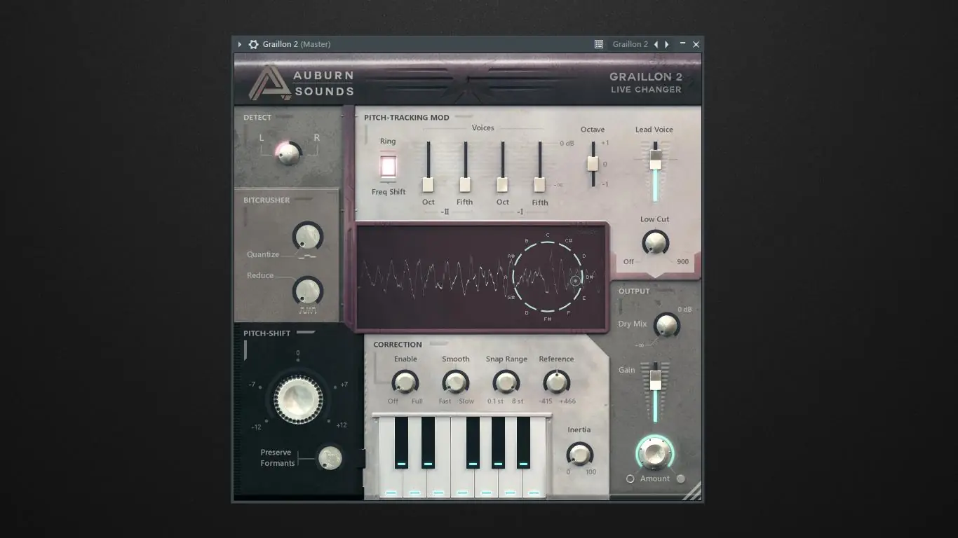 Программный интерфейс Auburn Sounds - Graillon 2 2.6.0 VST, VST 3, AAX (x86 x64) RePack by BTCR [En]