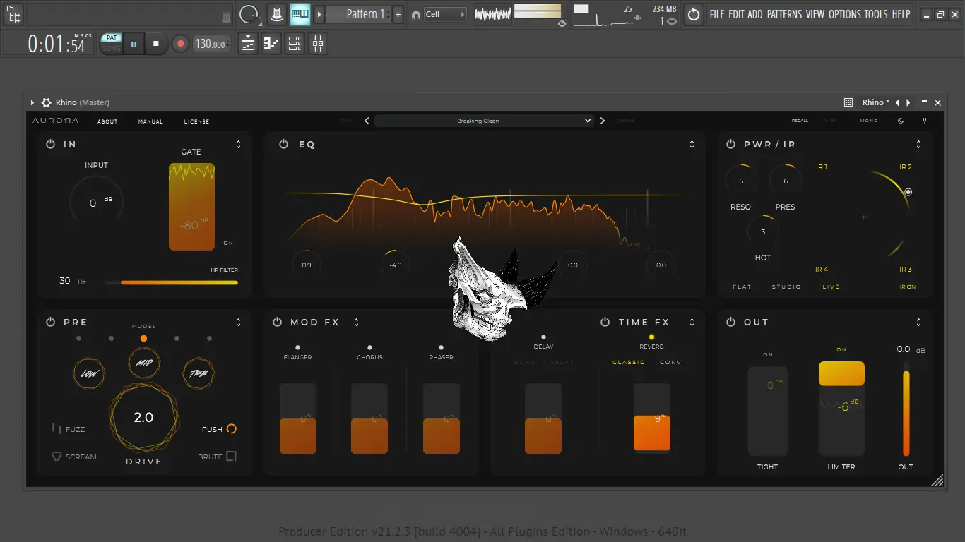 Программный интерфейс Aurora DSP - Rhino 1.6.0 STANDALONE, VST 3, AAX (x64) RePack by TCD [En]